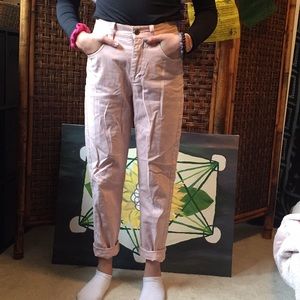 Liz Claiborne pastel pink high waisted pants!